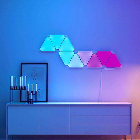 LED Triangle Wall Light Panels