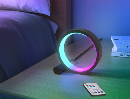 RGB Circle Of Light Creative Lamp