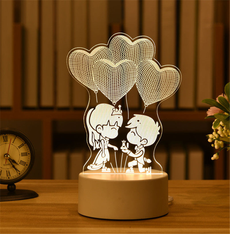 3D Decorative LED Lamp 27 Styles