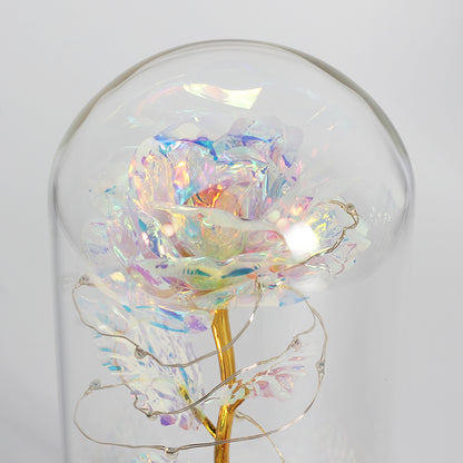 Glass Bubble Enchanted Rose