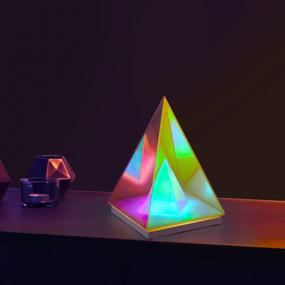 Multicolor Infinity Mirror 3D LED Pyramid