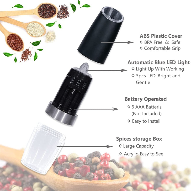 Electric Salt & Pepper Mill