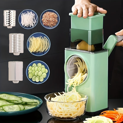 Rotary Multifunctional Vegetable Slicer