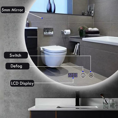 Stylish Modern Smart LED Backlight Mirror