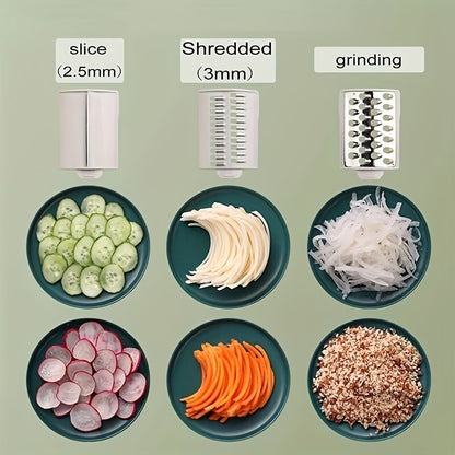 Rotary Multifunctional Vegetable Slicer