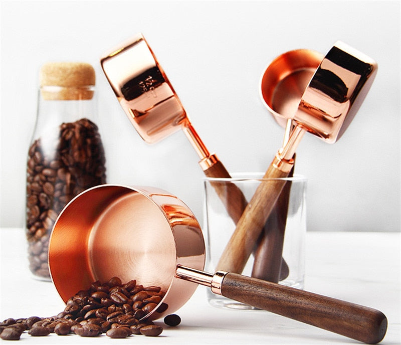 Copper Measuring Cups & Spoons