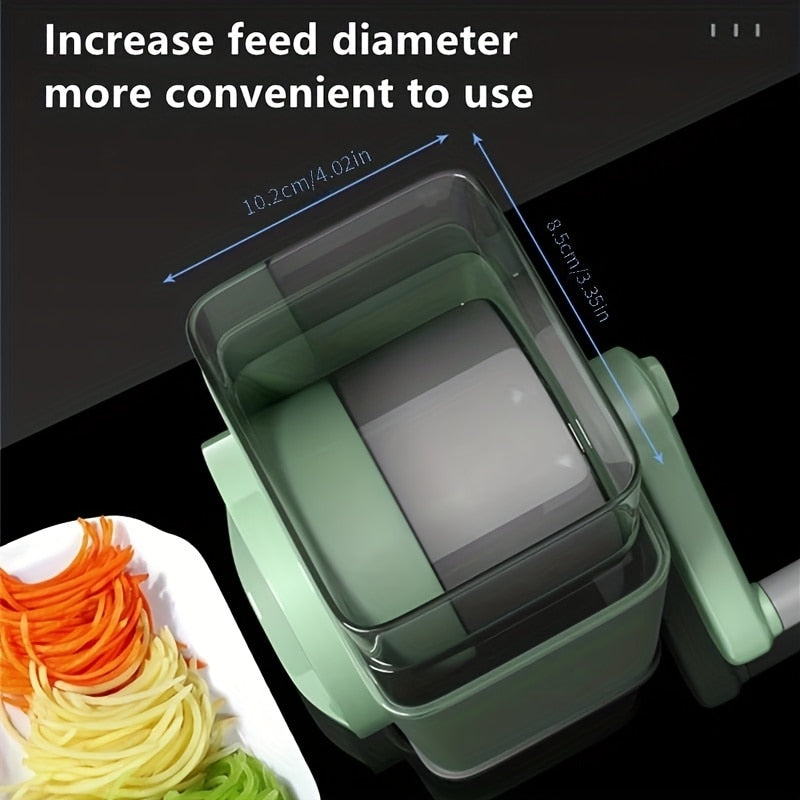 Rotary Multifunctional Vegetable Slicer