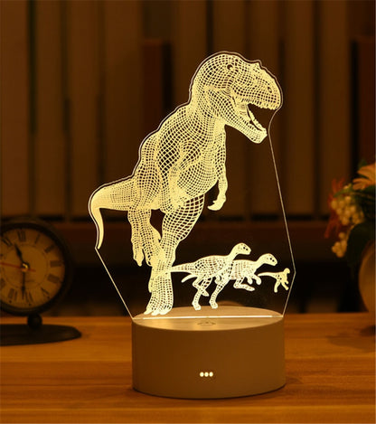 3D Decorative LED Lamp 27 Styles