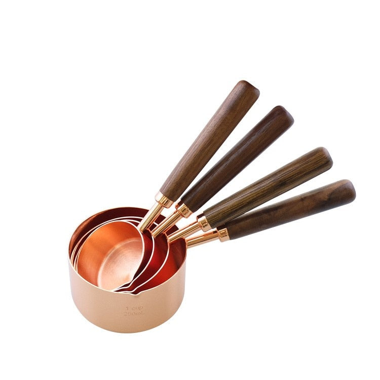 Copper Measuring Cups & Spoons