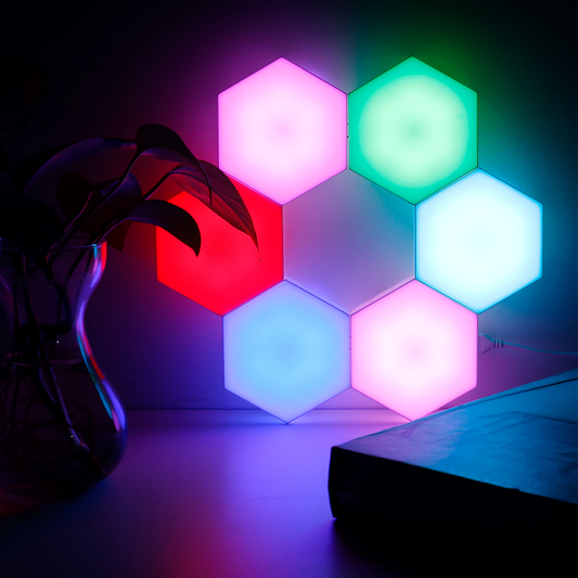 LED Hexagon Smart Light Panels