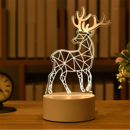 3D Decorative LED Lamp 27 Styles