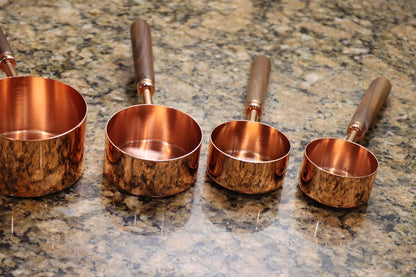 Copper Measuring Cups & Spoons